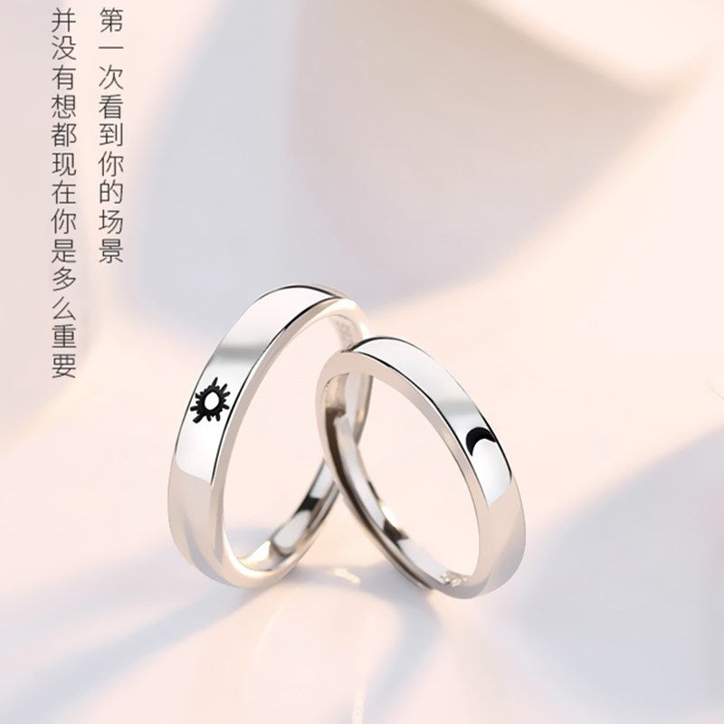 Zarte handwerkliche Ring