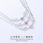 Zarte handwerkliche Halskette