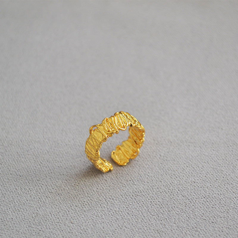 Atemberaubende Gold Ring für den Alltag