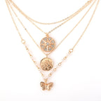 Zarte handwerkliche Halskette