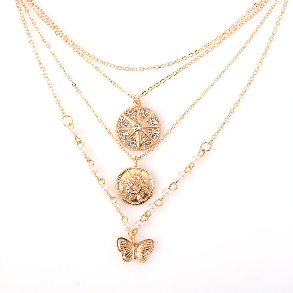 Zarte handwerkliche Halskette