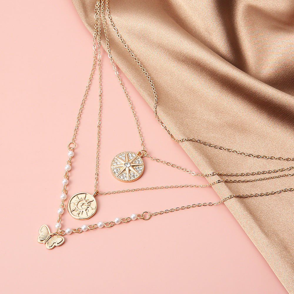 Zarte handwerkliche Halskette