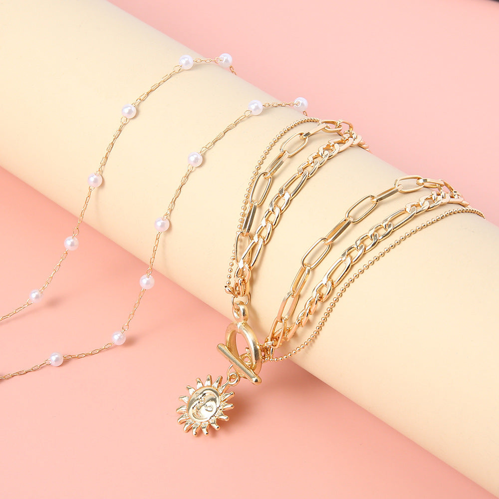 Romantische Perlen Halskette für besondere Momente