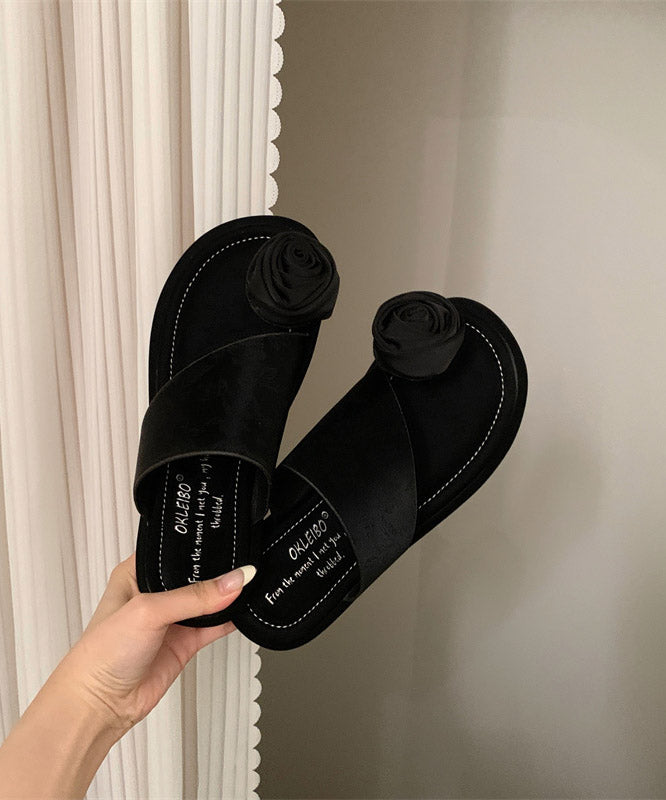 New Chinese Style Purple Toe Set Slippers