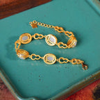 Handgefertigte Vintage Silber Armband