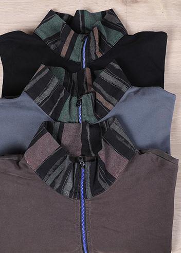 Patchwork Spring Handmade Tunics for Black Tops