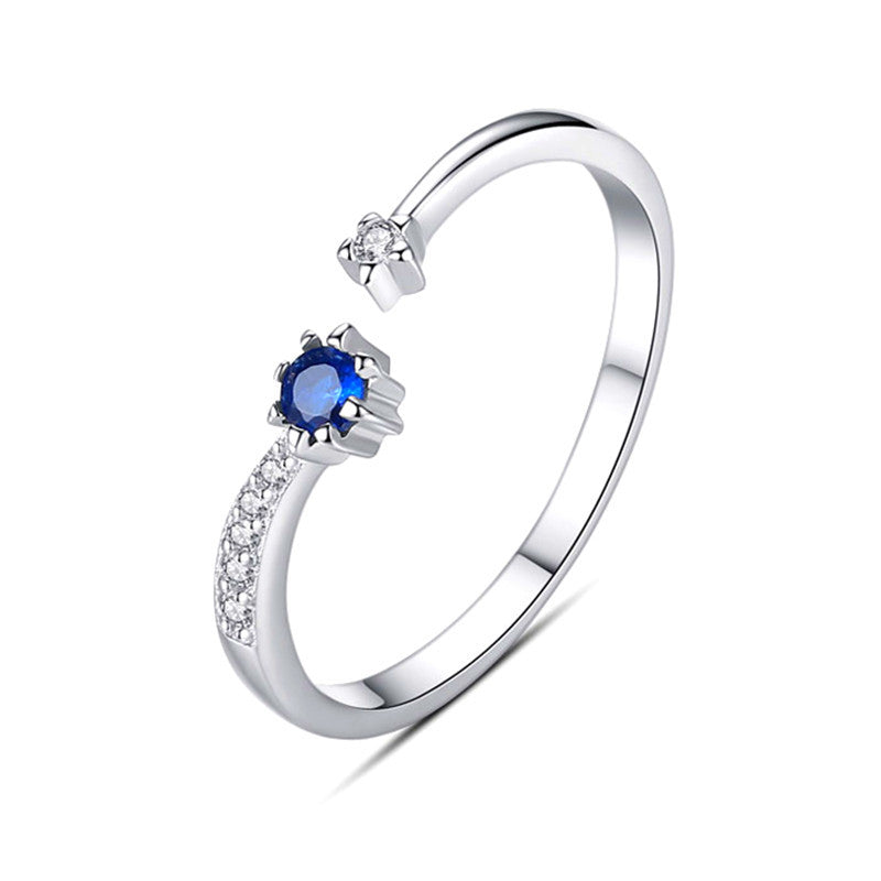 Zarte handwerkliche Ring