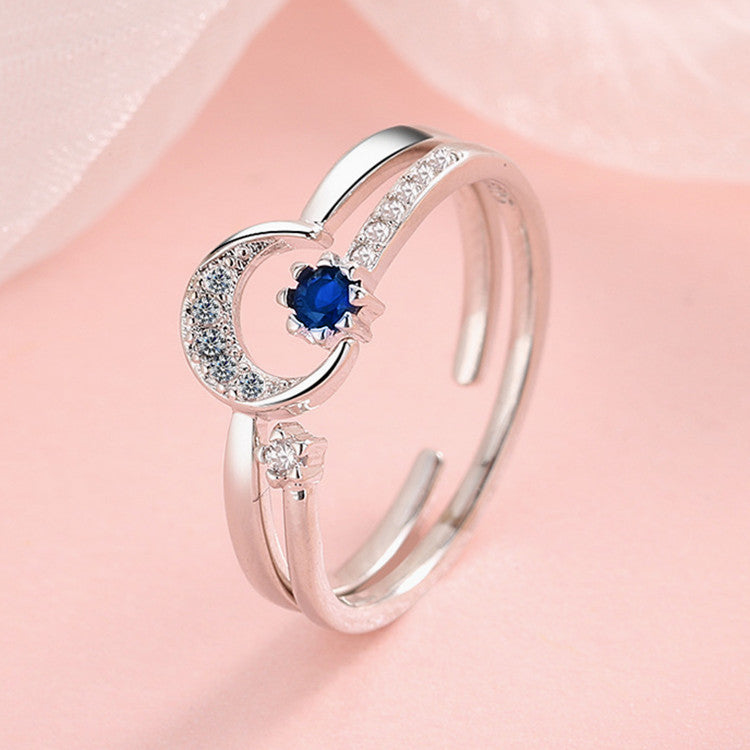 Zarte handwerkliche Ring