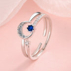 Zarte handwerkliche Ring