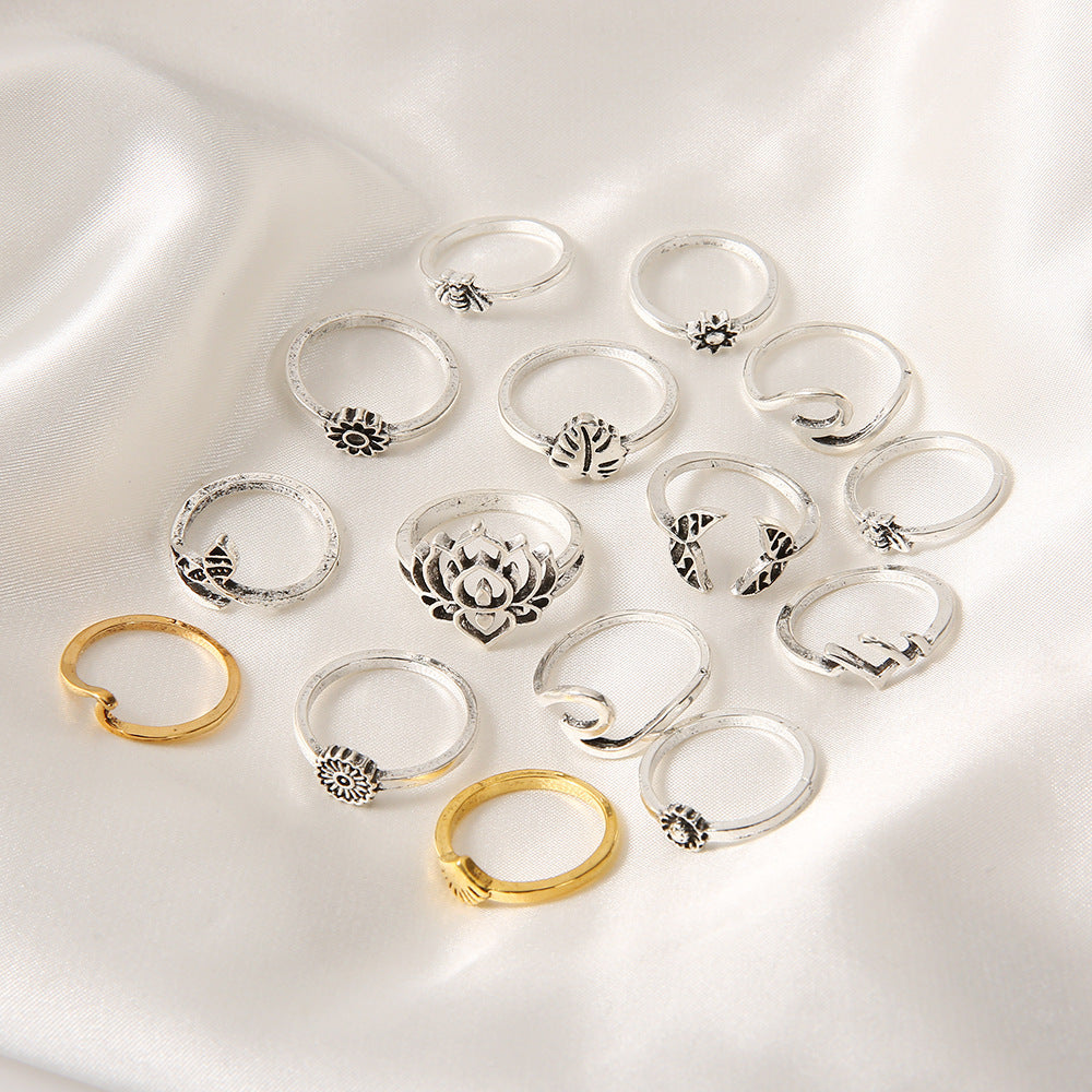 Atemberaubende Gold Ring für den Alltag