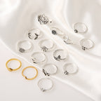 Atemberaubende Gold Ring für den Alltag