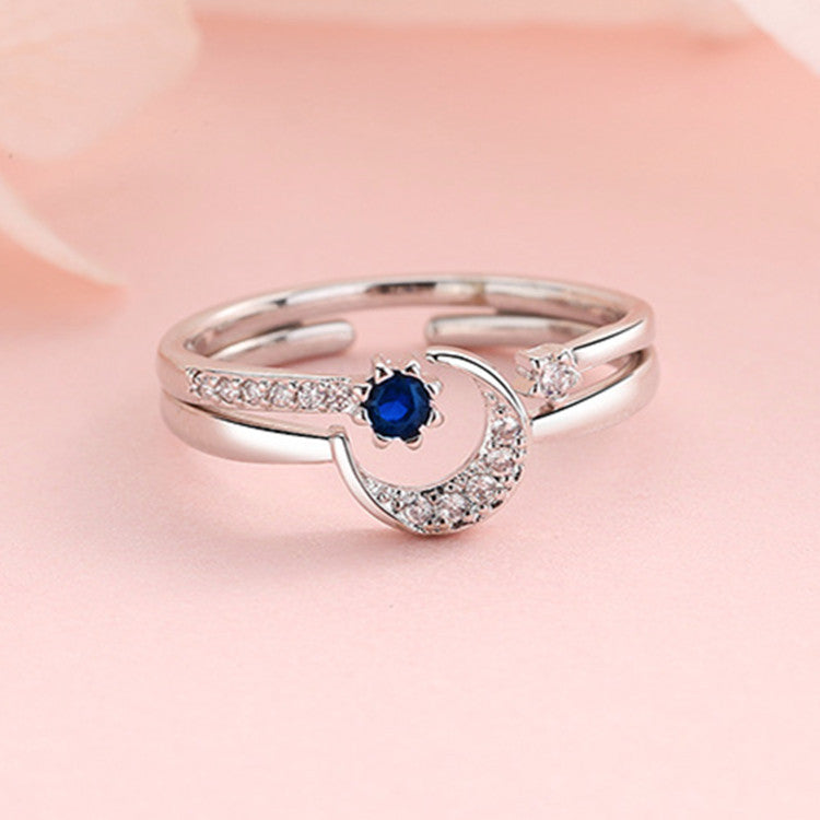 Zarte handwerkliche Ring