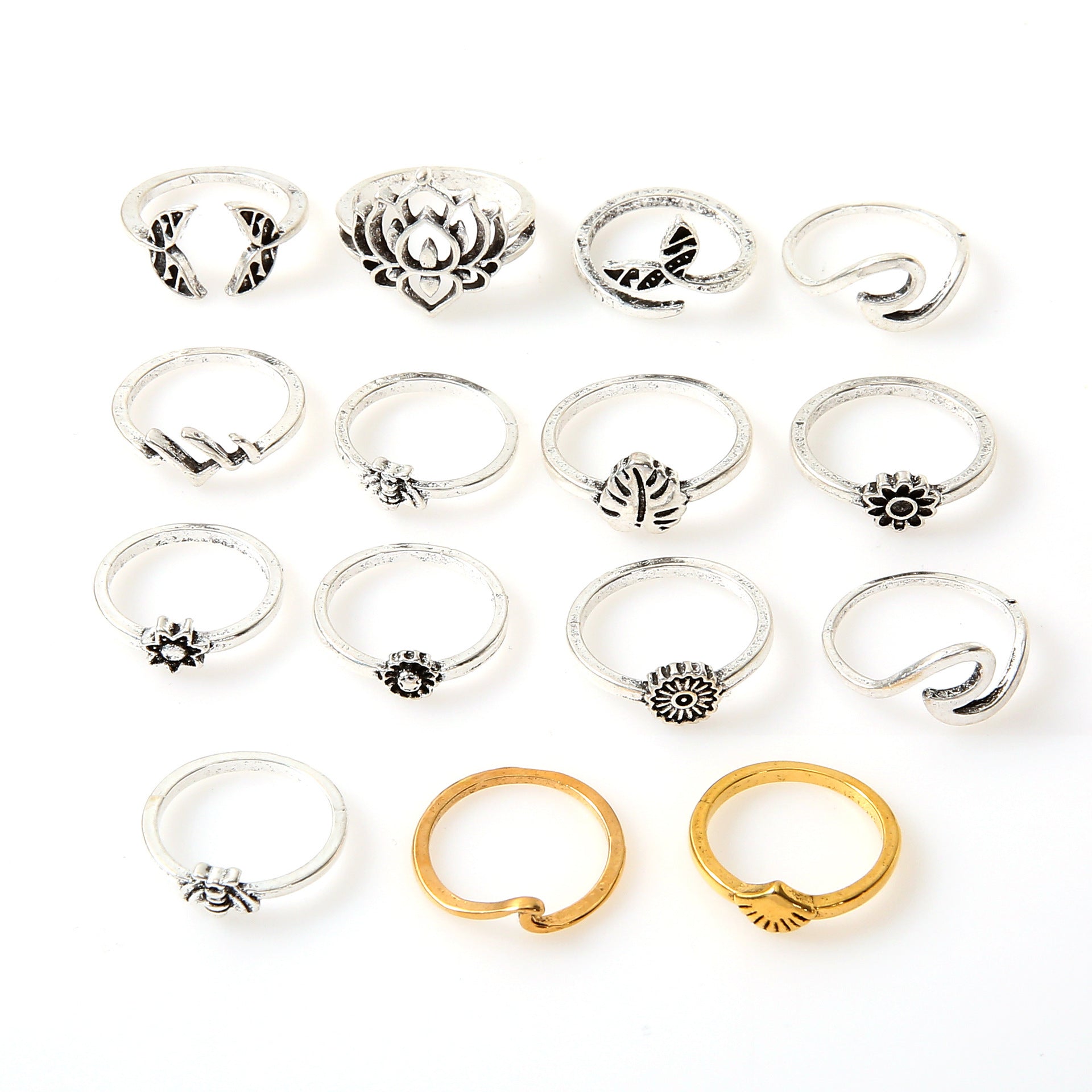 Atemberaubende Gold Ring für den Alltag