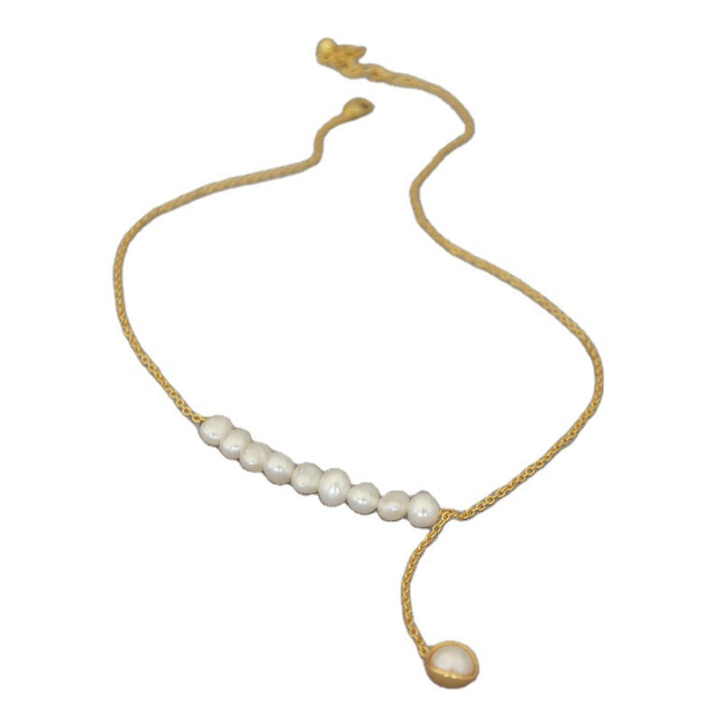 Romantische Perlen Halskette für besondere Momente