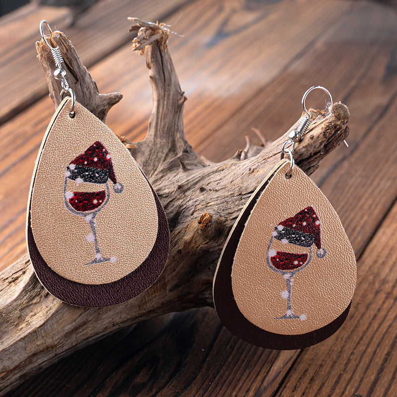 Zarte handwerkliche Ohrring