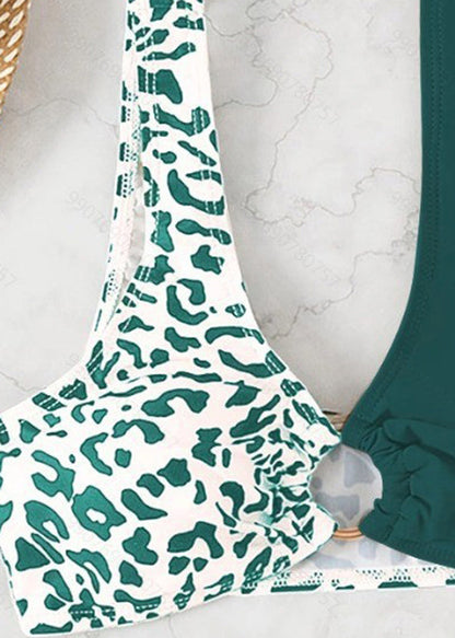 And Blackish Green Vacation Swimwear Set