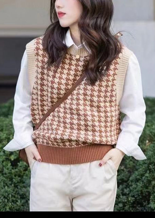 White Shirts and Waistcoat Patchwork Cotton Knit Sets 2 Pieces Fall