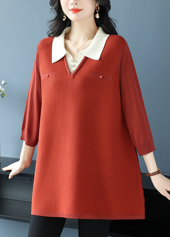 Green Peter Pan Collar Patchwork Ice Silk Tops Bracelet Sleeve