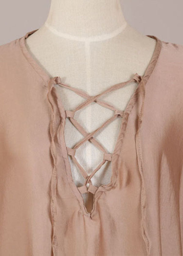 Gold Frenulum Chiffon Batwing Sleeve Kimono Robe Summer Maxi Dress