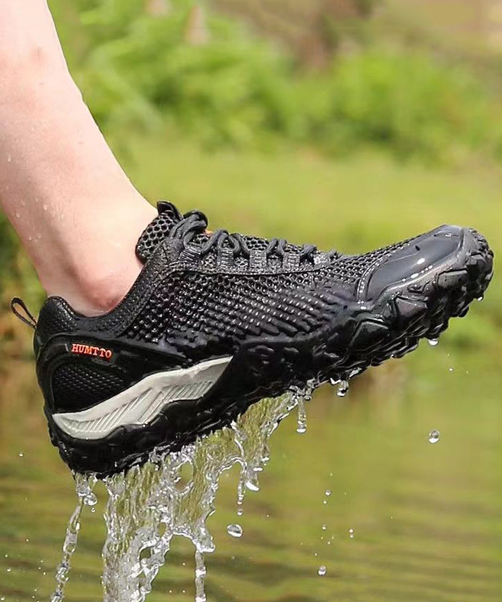 Summer Breathable Cross Strap Outdoor Shoes