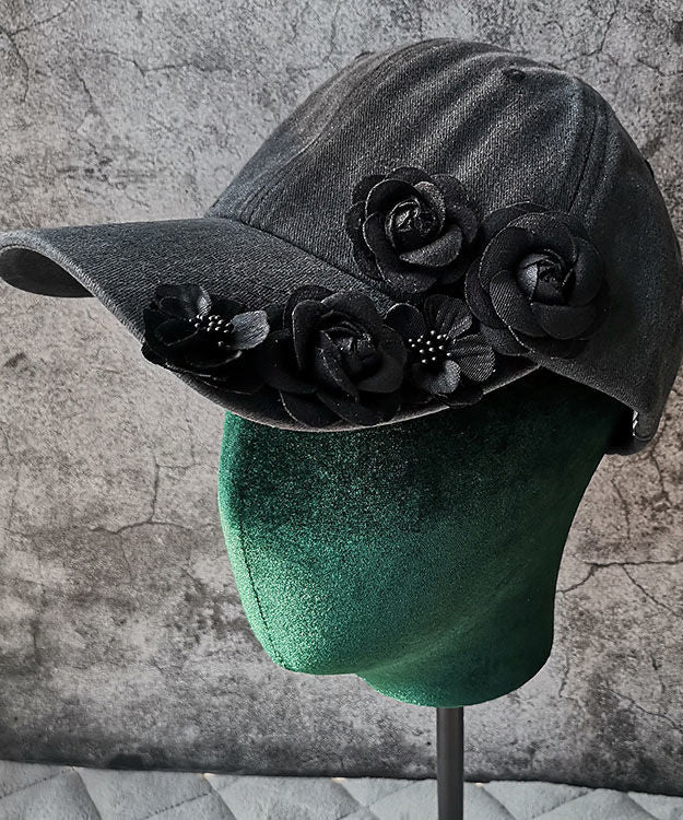 New Pink Decorated Denim Baseball Cap Hat