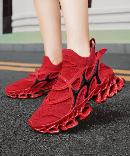 Leisure Blue Mesh Breathable Sports Shoes