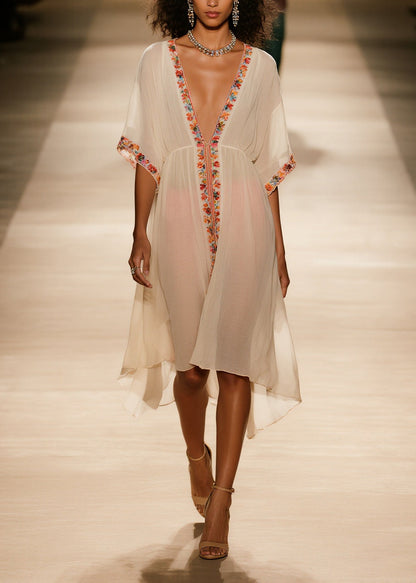 Apricot Oversized Cotton Upf 50+ Cardigans Summer