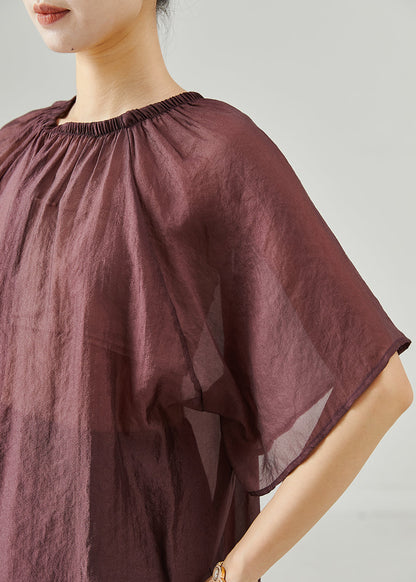 Mulberry Oversized Linen Sets 2 Pieces Summer