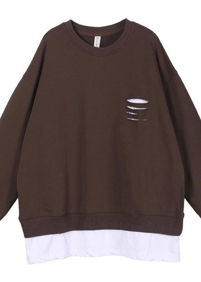Street Chocolate Hole Pullover