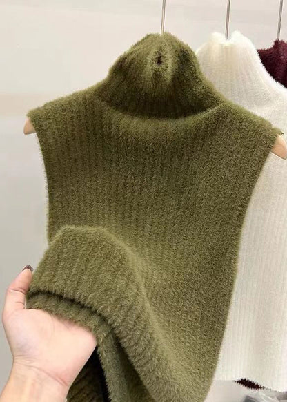 Mulberry Turtleneck Ma Hai Mao Knit Sweaters Spring