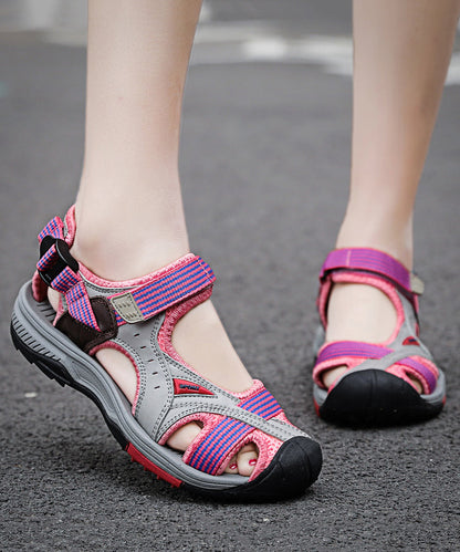 Pink Outdoors Hollow Out Best Sandals for Walking