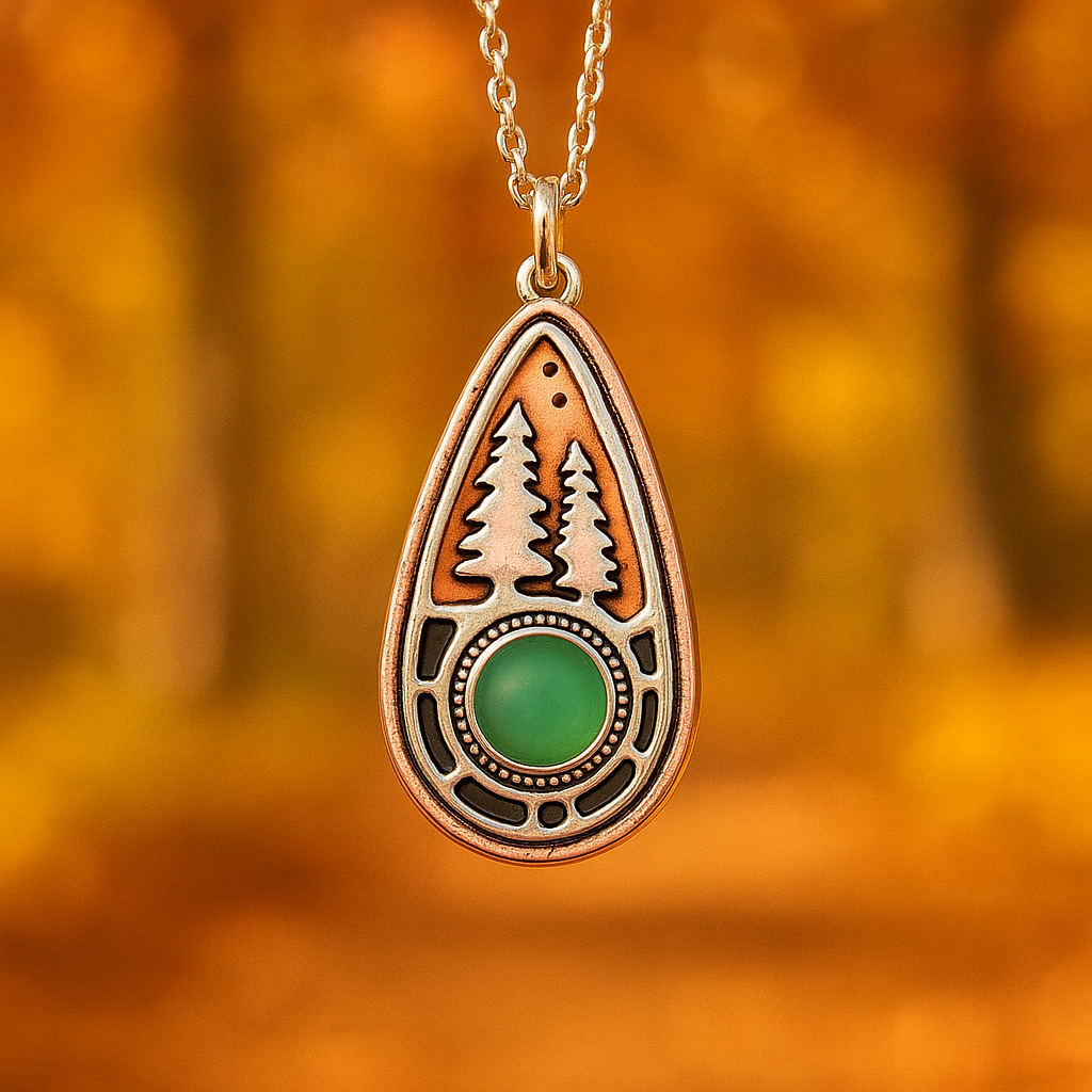 Zarte handwerkliche Halskette