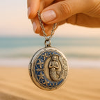 Schöne Silber Halskette mit einzigartigem Stil