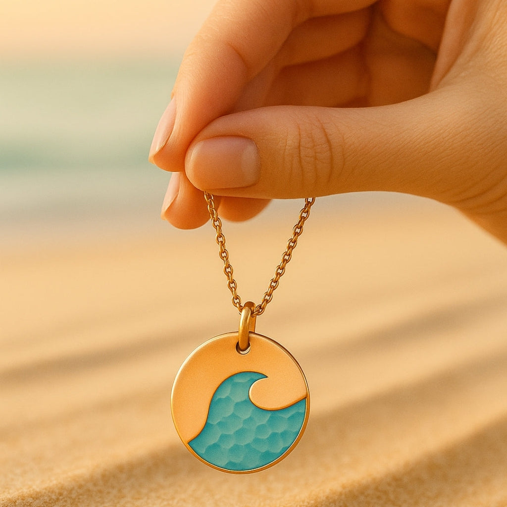 Schöne Halskette mit einzigartigem Stil