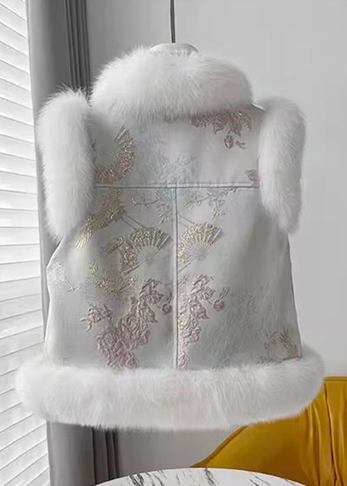 Apricot Pockets Patchwork Cotton Filled Waistcoat Winter