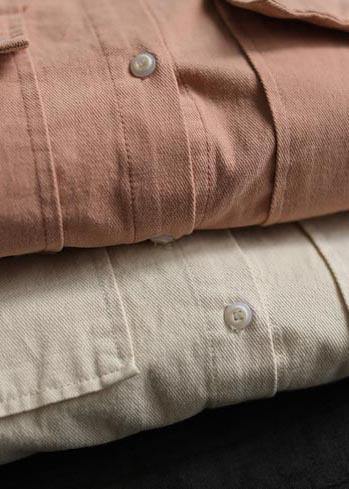 Lapel Pockets Spring Top Silhouette Wardrobes Pink Shirts