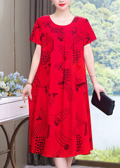 French Black O-neck Plaid Patchwork Maxi Dresses Summer