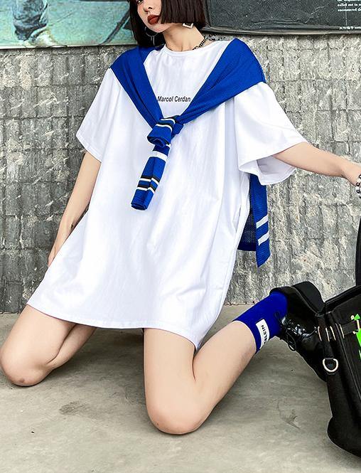 Small Crowd With Shawl Fake Two Piece Blouse Summer