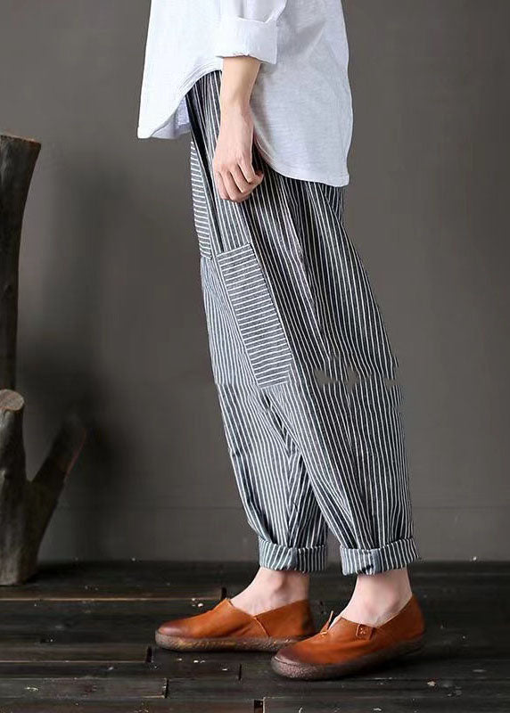 Loose Harem Linen Trousers Pants