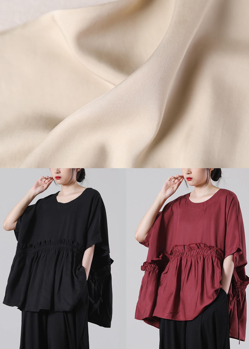 Diy Mulberry Ruffled Cotton Top Summer