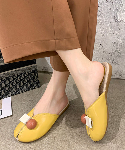 Green Versatile Soft Splicing Slide Sandals