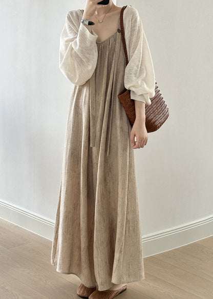 Linen Button Pockets Linen Jumpsuit Sleeveless Summer