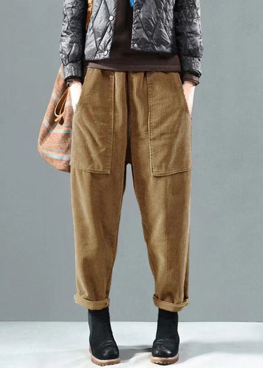 Brown Corduroy Pants