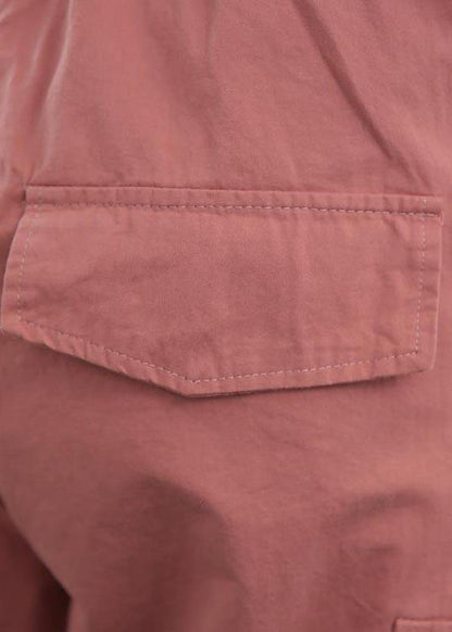 Diy Rubber Red Pockets Pockets Summer Pants Trousers