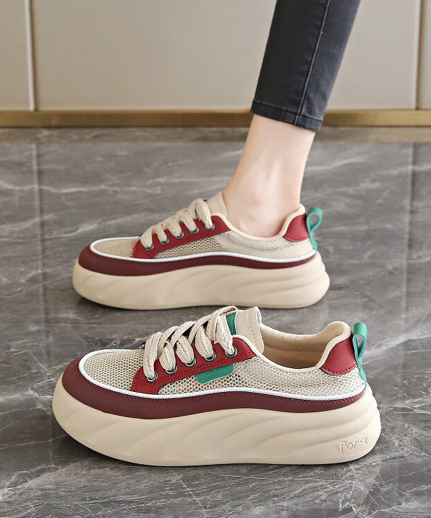 Hollow Out Tulle Fabric Flat Shoes for Flats