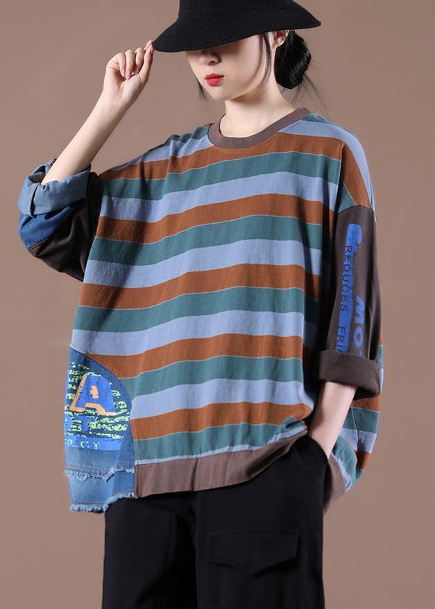 New Striped Knee Spring Tops