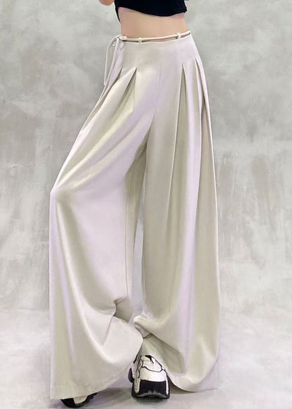 Apricot Pockets Summer Spandex Pants High Waist