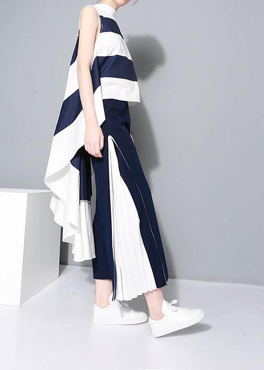 White Patchwork Bluelow High Design Blouses