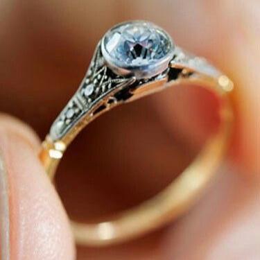 Atemberaubende Gold Ring für den Alltag