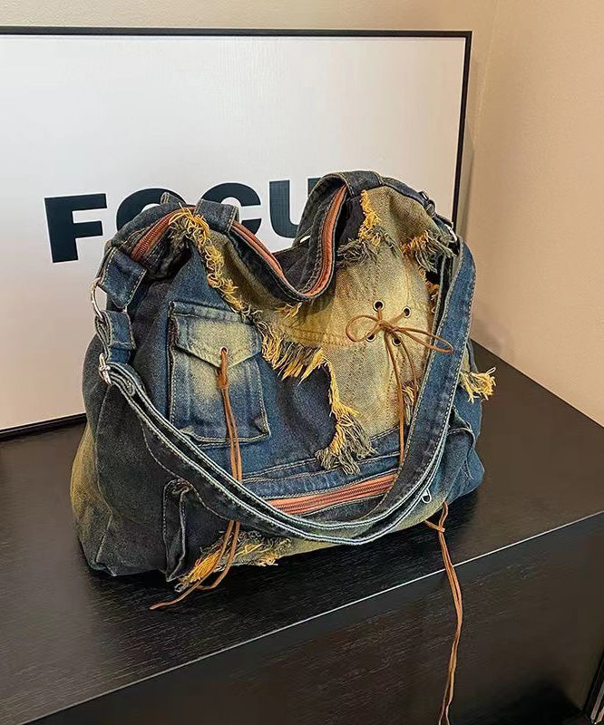 New Denim Large Capacity Shoulder Bag